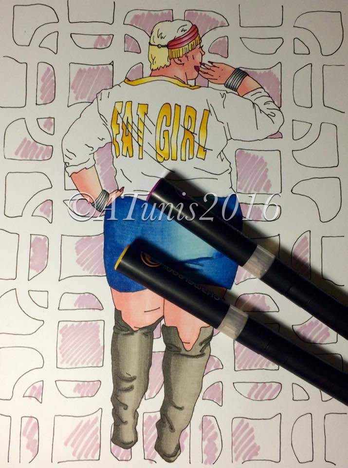 Body Love A Fat Activism Coloring Book 