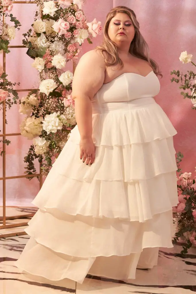 Hathor Plus Size Bridal Dress - LOUDBODIES