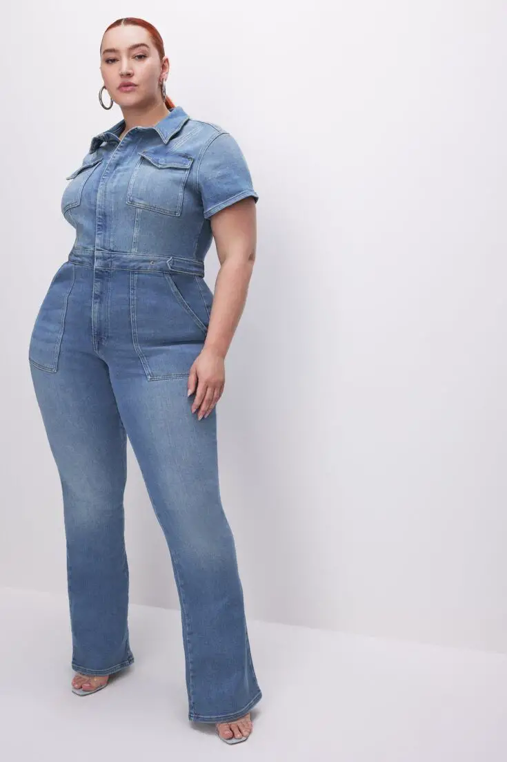 Good American Jean Jumpsuit